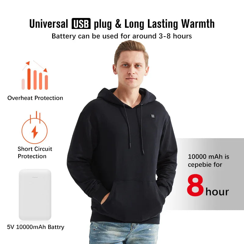 HeatPro® Heated Hoodie - Unisex