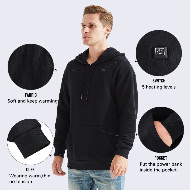 HeatPro® Heated Hoodie - Unisex